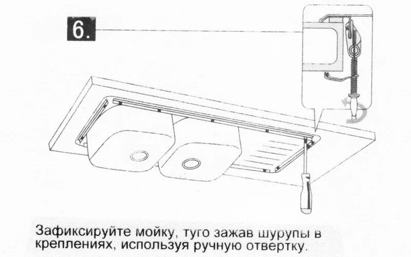 Как крепить накладную столешницу