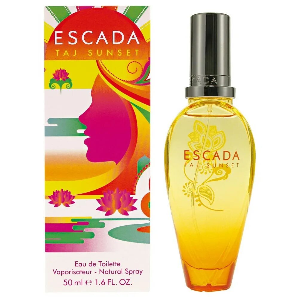 Escada Taj Sunset EDT туалетная вода. Туалетная вода Escada Taj Sunset 50. Taj Sunset Escada Escada 100 мл. Эскада Сансет 15 мл.