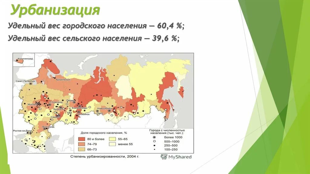 Самый маленький район россии по населению