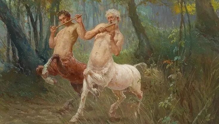 Сатир с кем встречается. Сатир фавн пан живопись.