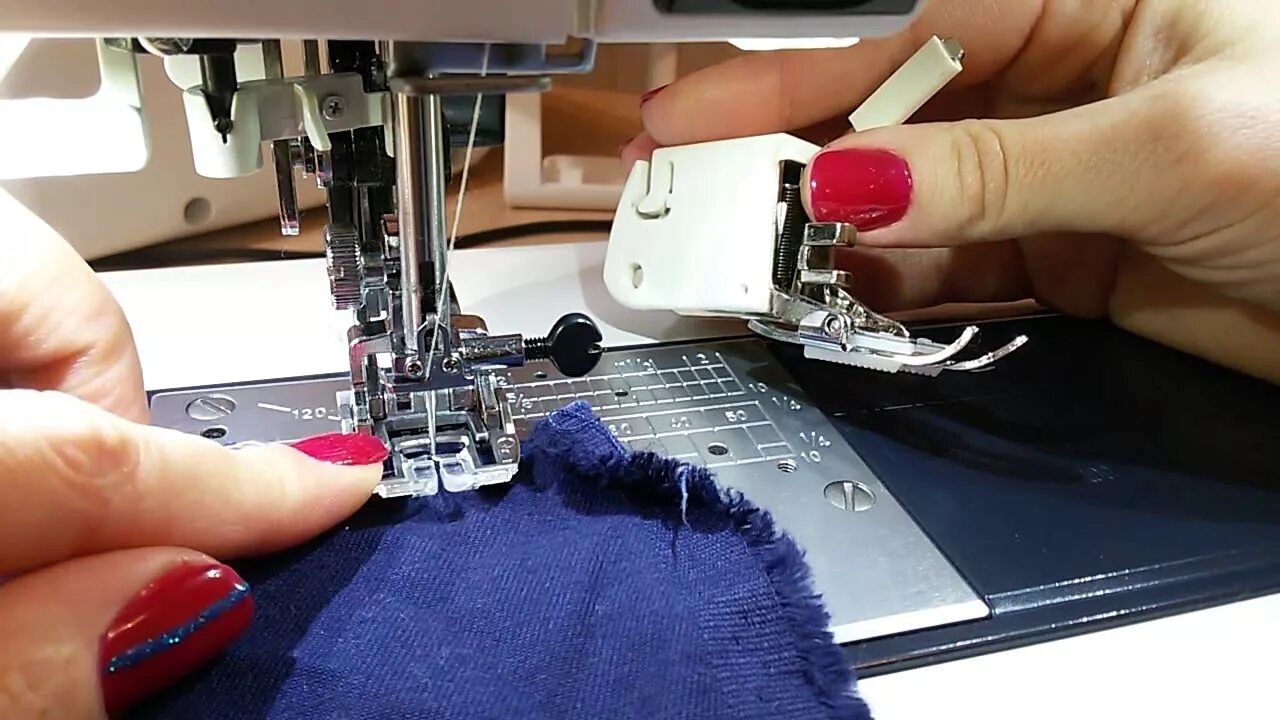 Как установить шагающую лапку