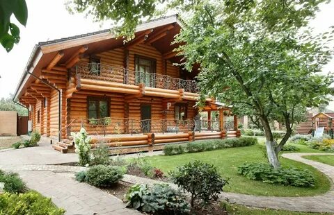 Современные бревенчатые дома