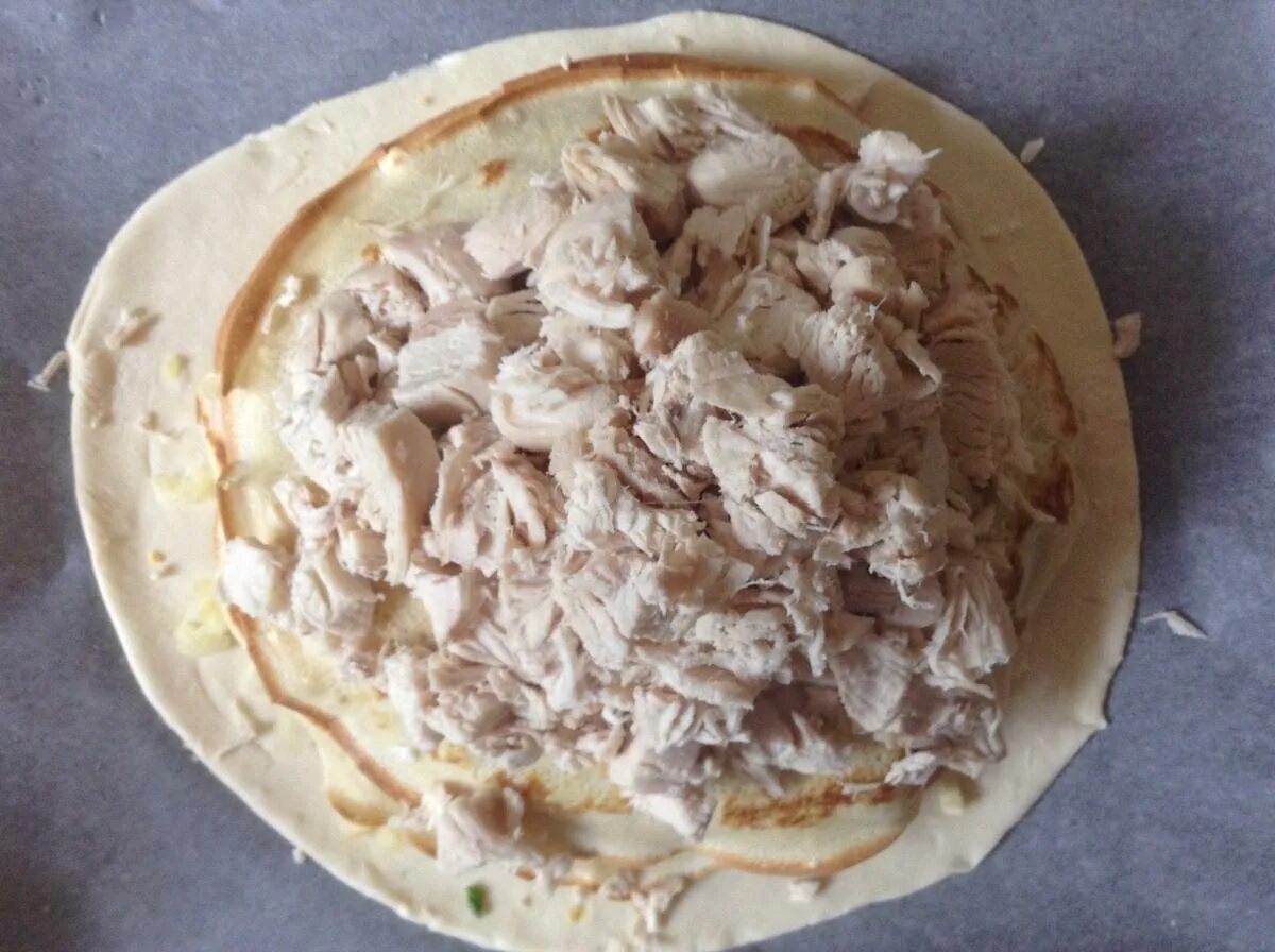 Тесто для курника классический