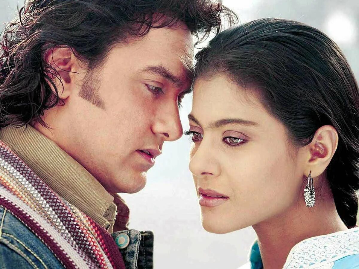 Fanaa, 2006. Аамир Кхан и Каджол. Слепая любовь индийский. Амир Кхан и Каджол.