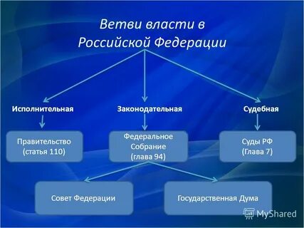 Ветвь власти представленная судами
