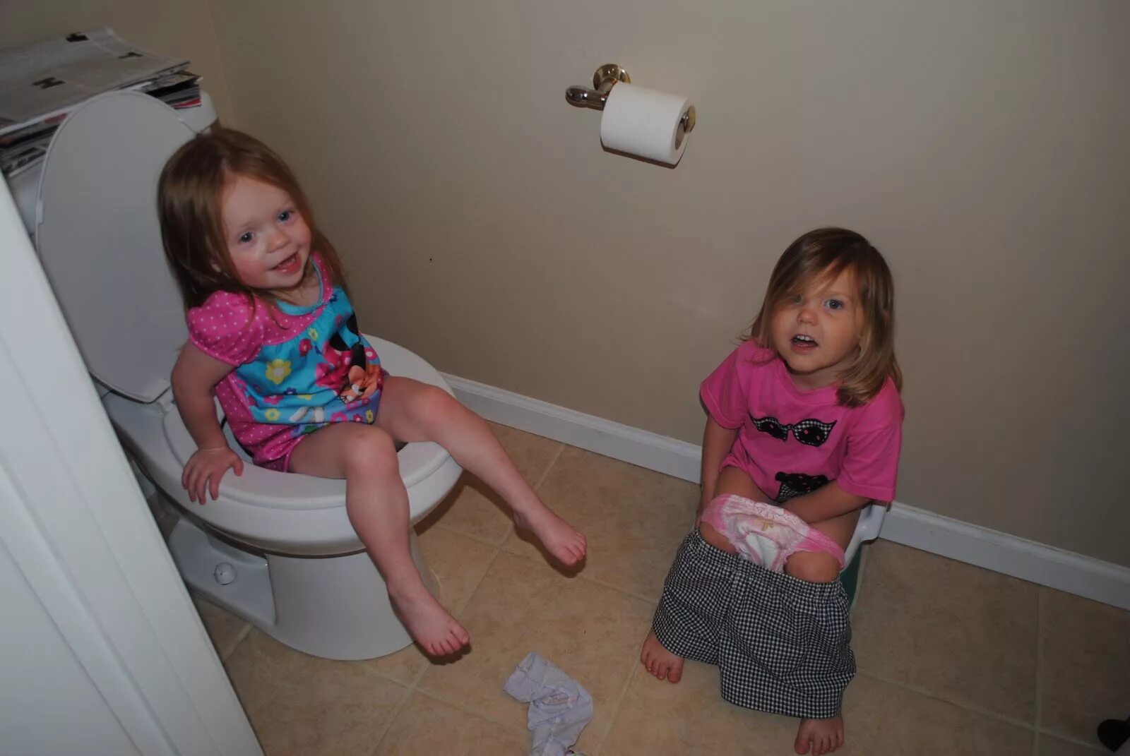 Peed up