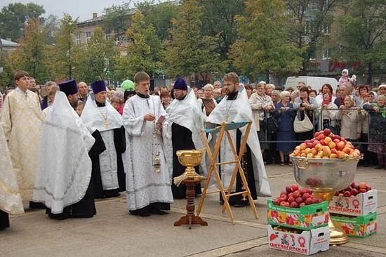 Что освящают на преображение господне