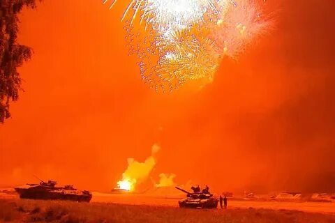 Ночной бой сегодня