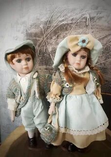 Куклы мальчик и девочка