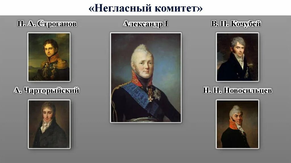 4 негласный комитет. Строганов при Александре 1 негласный комитет. Н Н Новосильцев негласный комитет. Новосельцев негласный комитет.