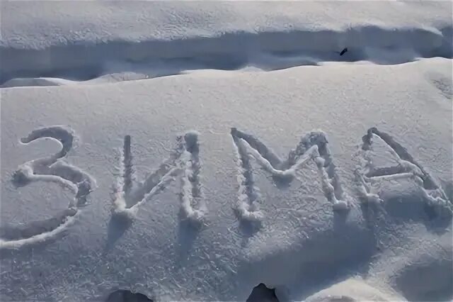 Пол зимы