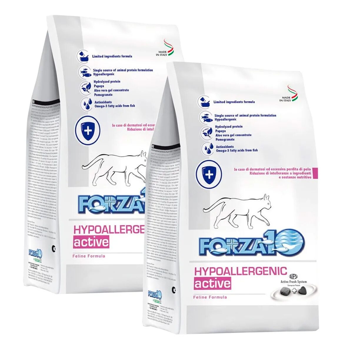 Forza10 forza10 Cat Hypoallergenic Active для взрослых кошек при аллергии (0,45 + 0,45 кг). Forza 10 гипоаллергенный. Форза 10 для кошек. Форза 10 гипоаллергенный для собак.