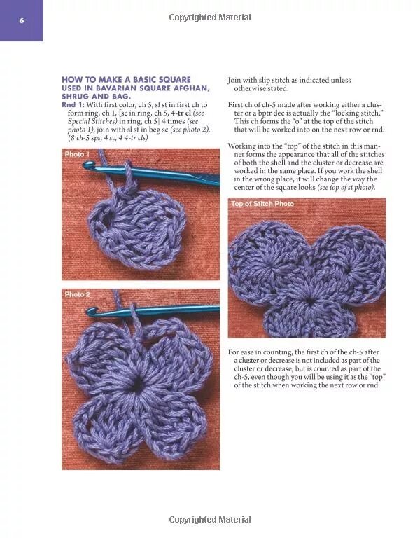 Баварское вязание крючком схемы и описание Manta crochet Patrones de cuadrados de ganchillo, Tabla de ganchillo, Patrones m