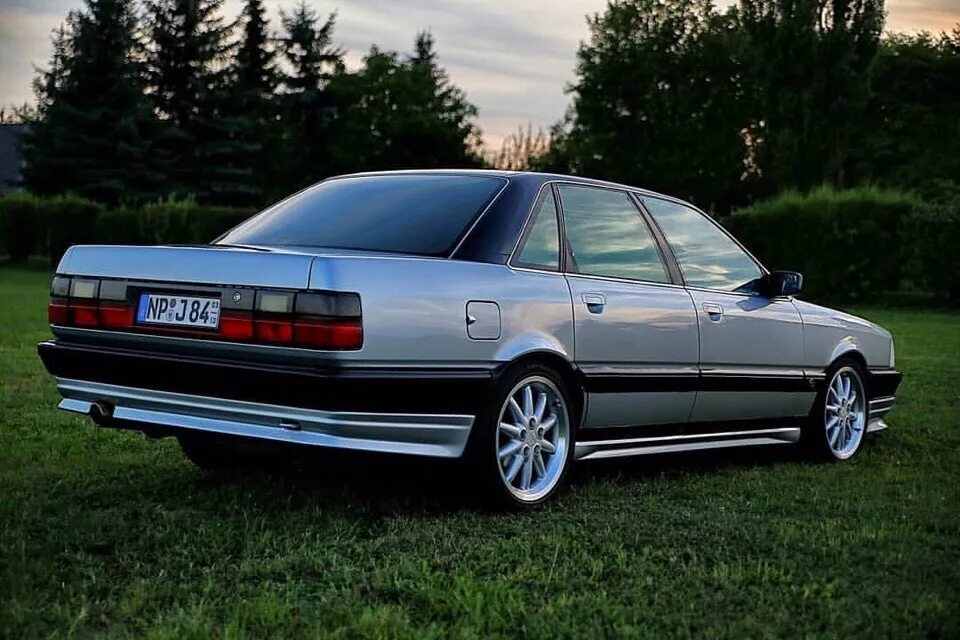 Накладка на передний бампер ABT Audi 100 C3 (1982-1990) (Ауди 100 С3). Купить На
