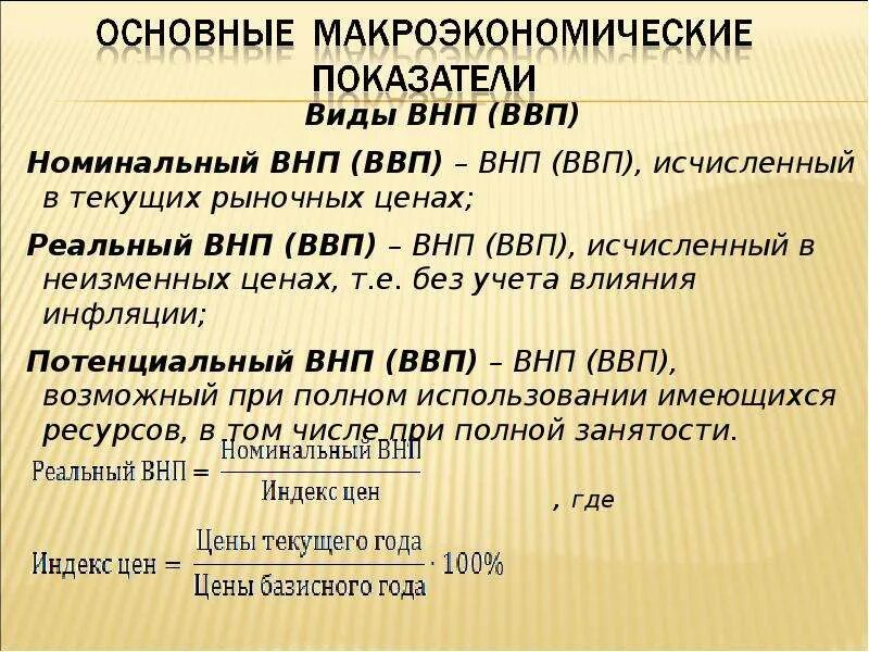 Валовые показатели в экономике. ВВП И ВНП реальный и Номинальный. Виды ВВП И ВНП. Реальный и Номинальный валовой национальный продукт. Номинальные и реальные ВВП И ВНП В экономике.