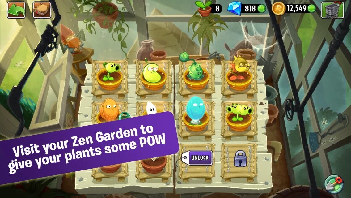 Взломанная версия игры зомби против растений 2. Plants vs Zombies сад дзен. Сад дзен растения против зомби. Plants vs. Zombies 2: it’s about time. Дзен сад из растение против зомби.