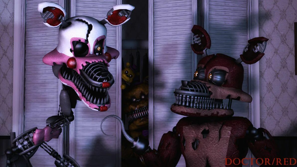 Fnaf nightmare mangle