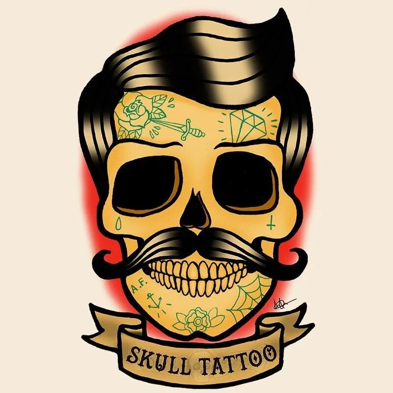 Old skull