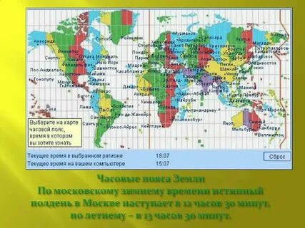 Почему границы поясов не совпадают
