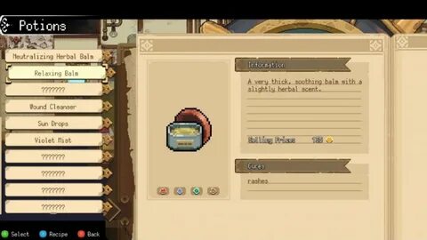 The potions