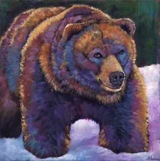 Цветной медведь