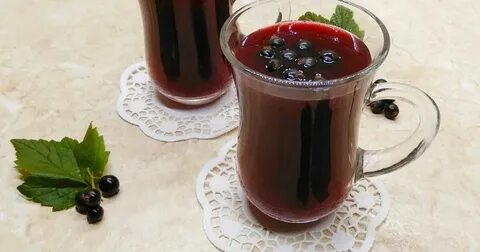Кисель из ягод смородины
