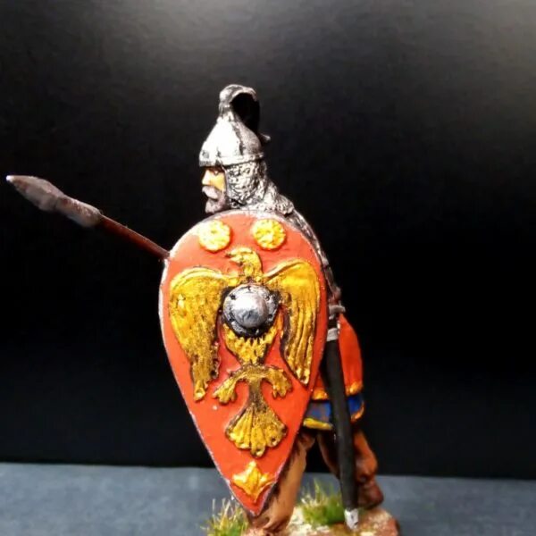 викинг 9 11 75 ммсолдатик публия. студия гардарика оловянные солдатики. стяги викингов. древнерусский воин, 9-10 вв. 9 10 вв.