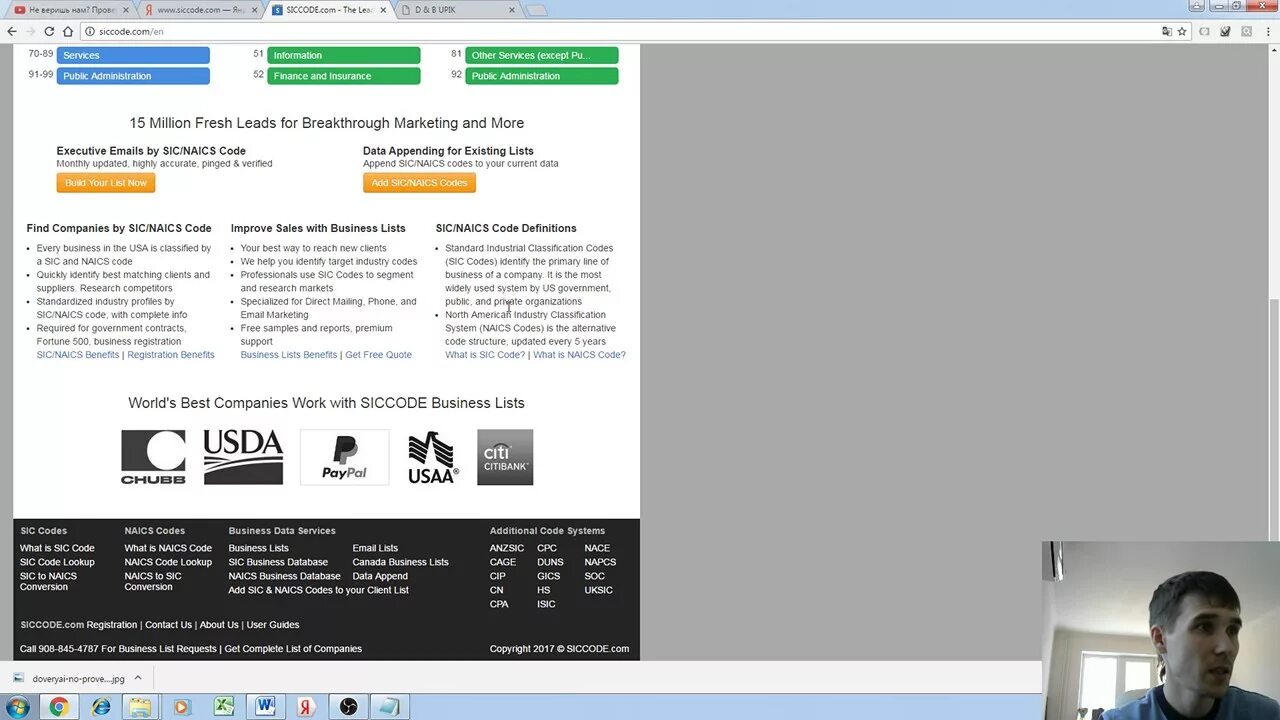 Https list org ru. Юпик правительство РФ. SIC код.
