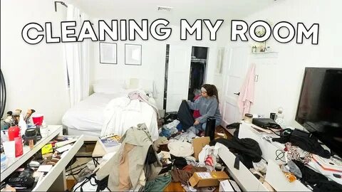 Cleaning my room