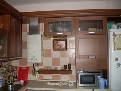 Закрыть трубы шкафом на кухне