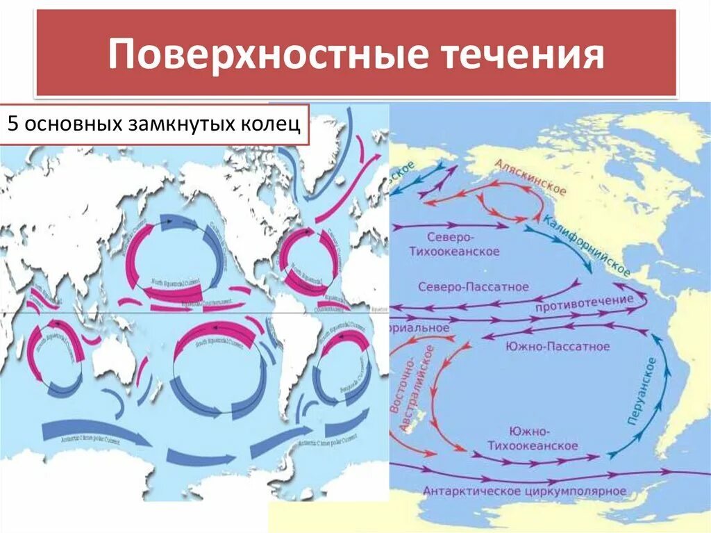 Калифорнийское течение холодное. Южное пассатное течение в тихом океане. Схема поверхностных течений. Карта поверхностных течений. Карта течений мирового океана.