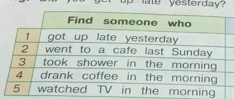 Yesterday i wake up late