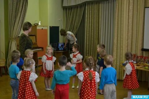 Конспект музыкального занятия во второй младшей группе