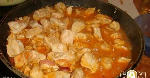 Вкусный гуляш из грудки