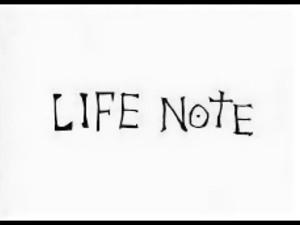Life Note. Dark Life Note. Life Note meme.