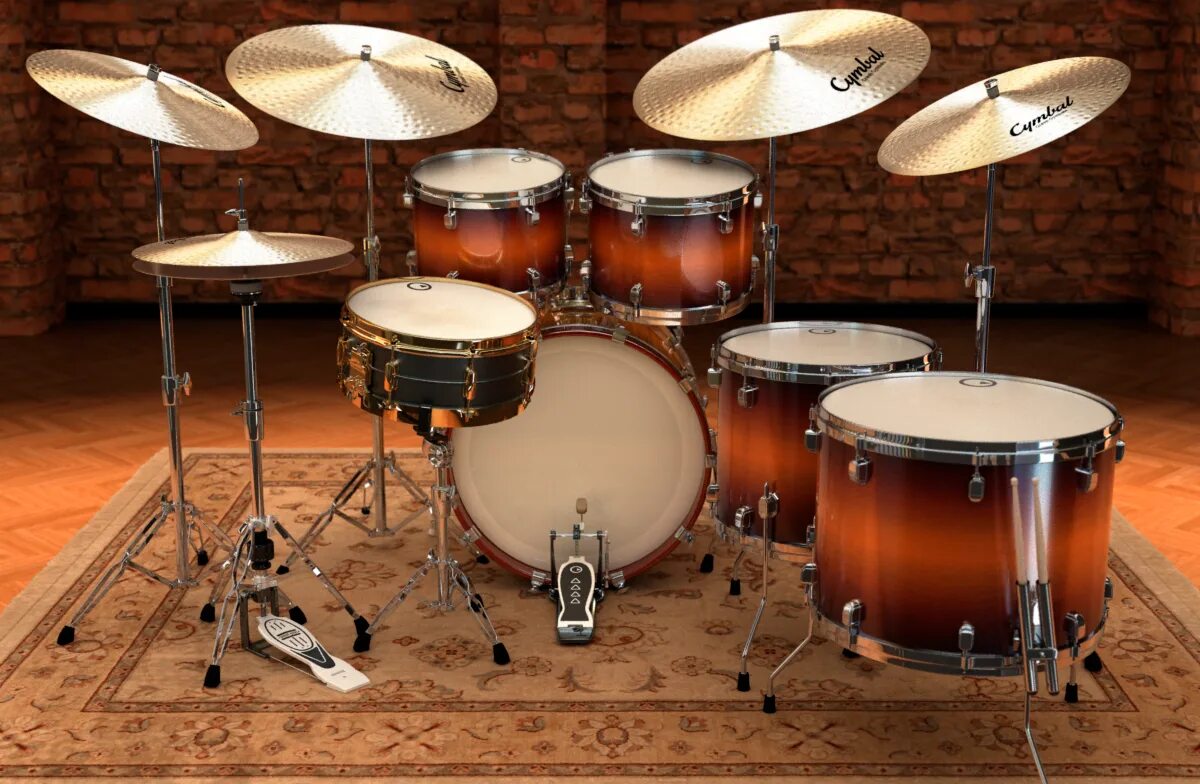 Барабаны джаз. Джазовый барабан. Джазовая ударная установка. Jazz Drum Kit.