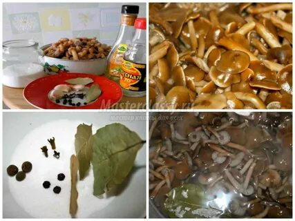 Маринованные опята с уксусом 9 процентным
