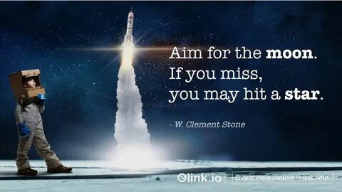 I am to the stars