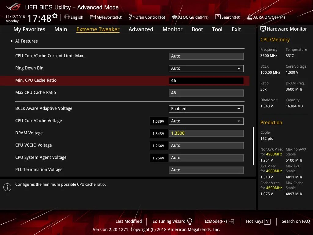 Cpu freq
