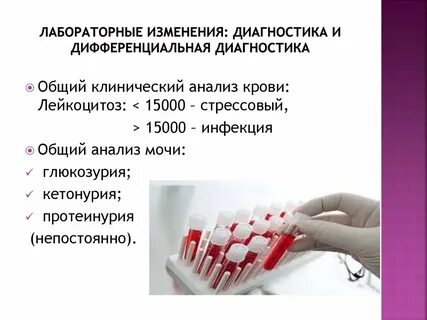 Лабораторные изменения