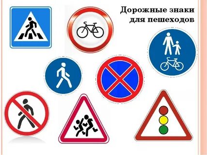 Учим дорожные знаки картинки
