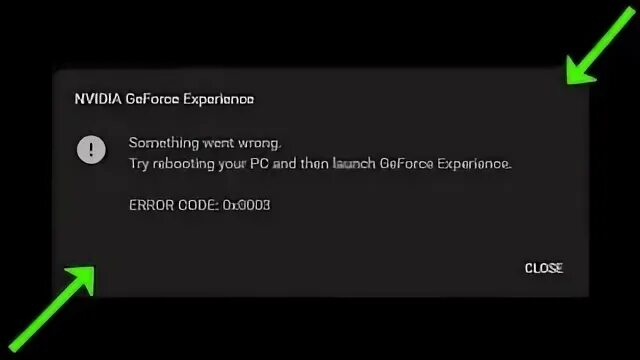 Something went wrong try rebooting. Something went wrong try rebooting