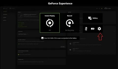 Запись экрана windows 10 nvidia