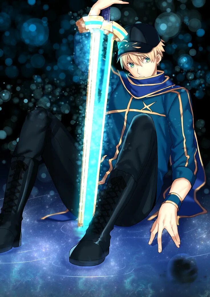 Mysterious hero. Mysterious hero