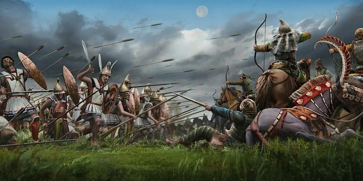 Македонцы против персов. Древний мир сражения