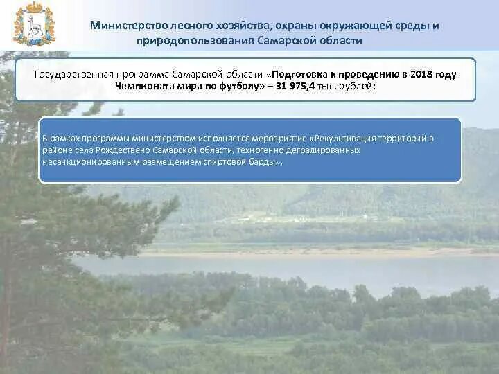 Охрана окружающей среды Самарской области. Министерство лесного хозяйства Самарской области. Госпрограмма охрана окружающей среды. Охрана окружающей среды Самарской области кратко.