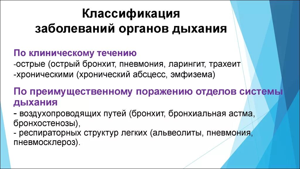 Классификация болезней органов дыхания. Классификация дыхательных заболеваний. Классификация заболеваний органов дыхания у детей. Заболевания дыхательных путей классификация.