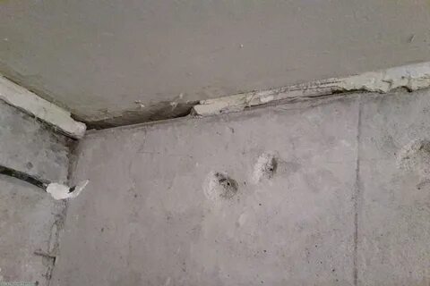 Швы на бетонном потолке