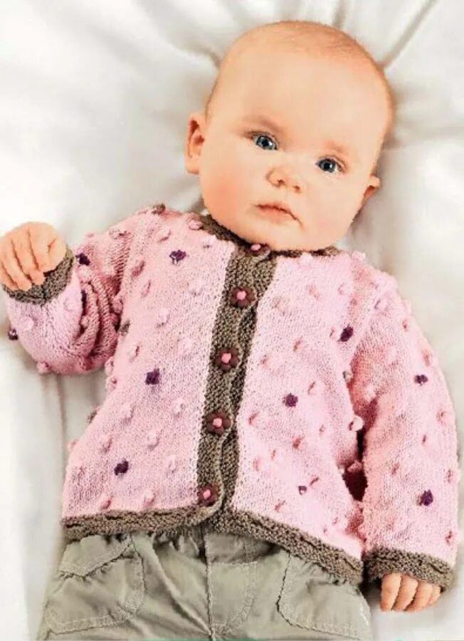 Вязание спицами девочке 6 месяцев. Вязание спицами девочке 6 месяцев. Вязаное платье для девочки 6 месяцев. Кофта для новорожденной девочки спицами. Вязание спицами для детей с описанием и схемами бесплатно.