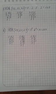 Наименьшее кратное 35